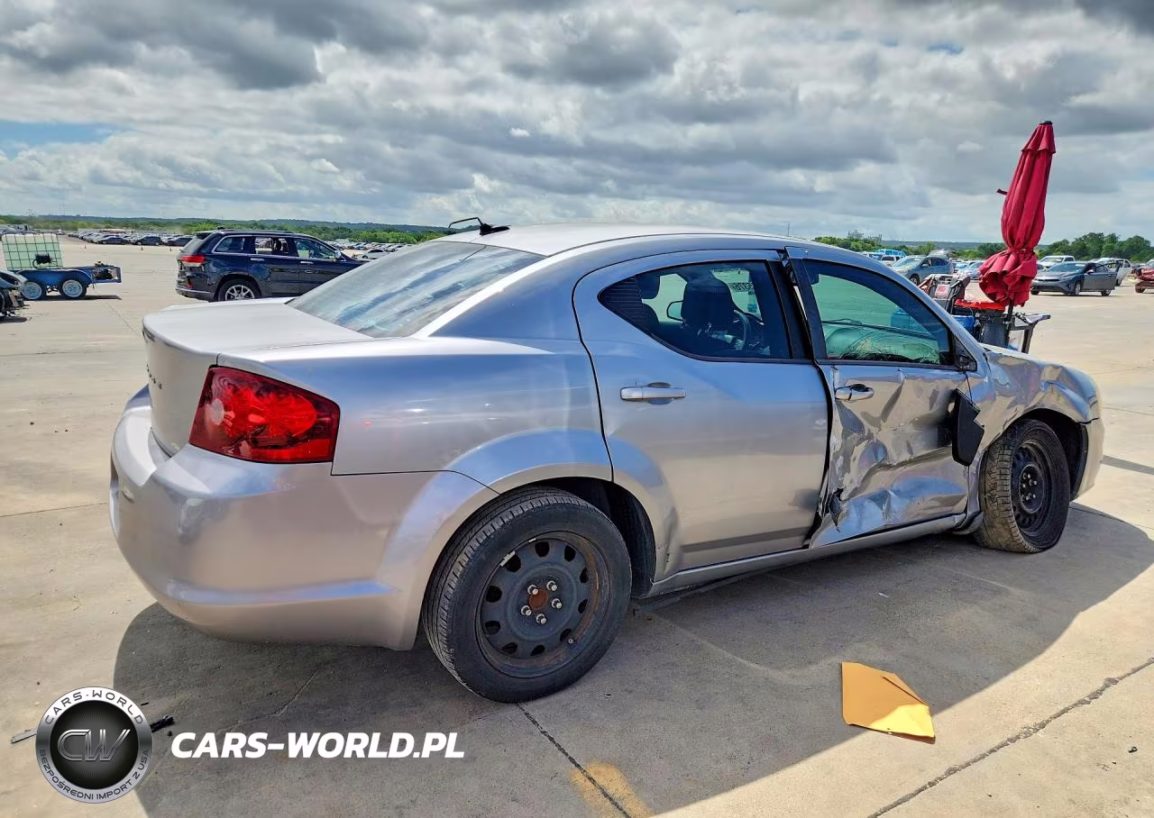 2013 Dodge Avenger Se VIN:1C3CDZABXDN756485 - 3