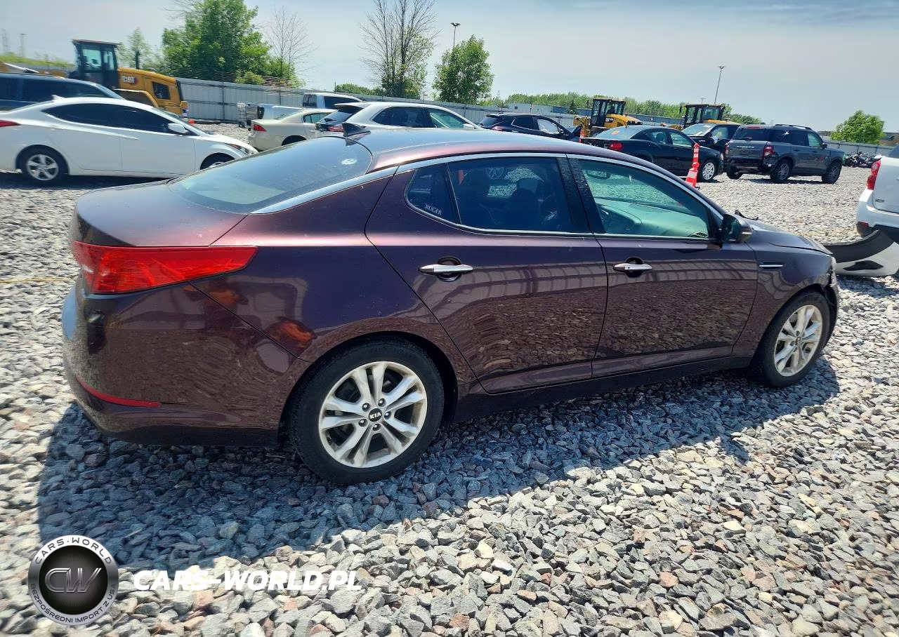 2011 Kia Optima Ex Turbo VIN:KNAGN4A66B5162664 - 3