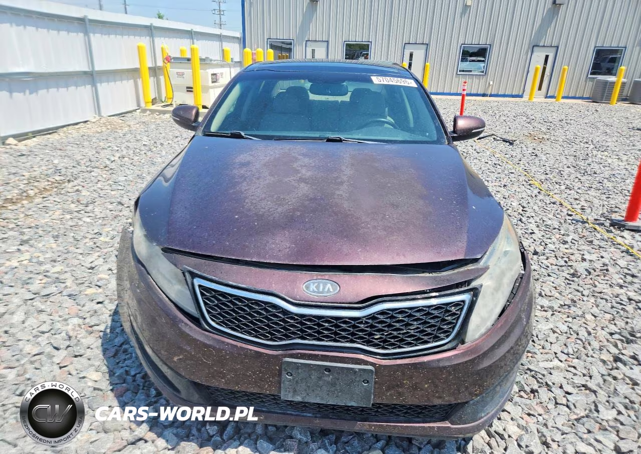 2011 Kia Optima Ex Turbo VIN:KNAGN4A66B5162664 - 5