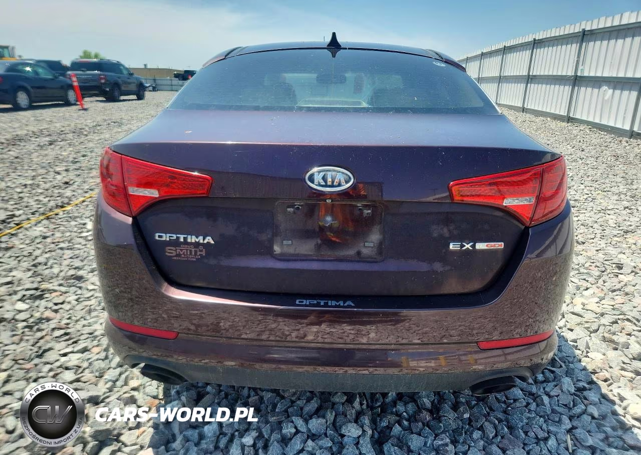 2011 Kia Optima Ex Turbo VIN:KNAGN4A66B5162664 - 6