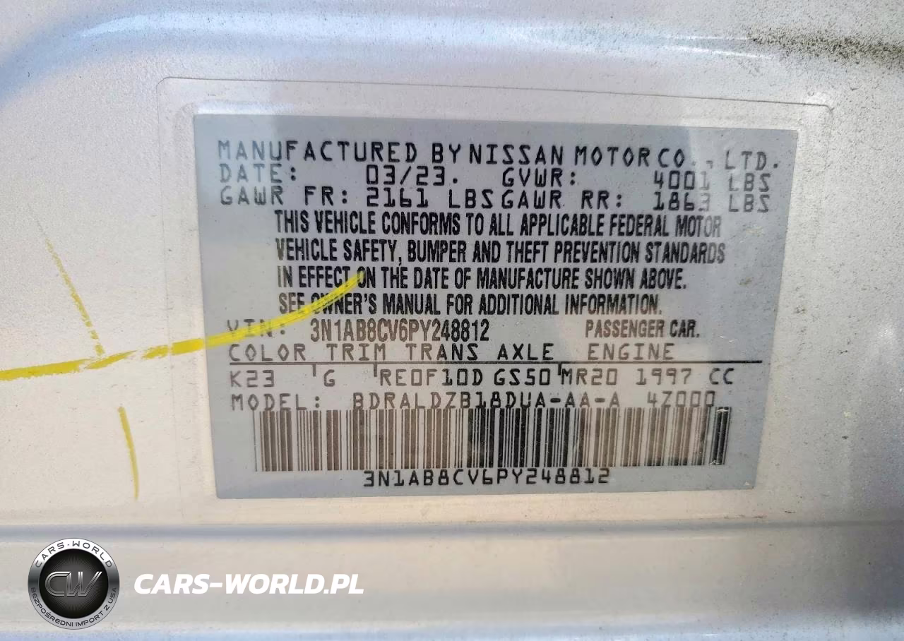 2023 Nissan 300Zx Turbo Sv VIN:3N1AB8CV6PY248812 - 12