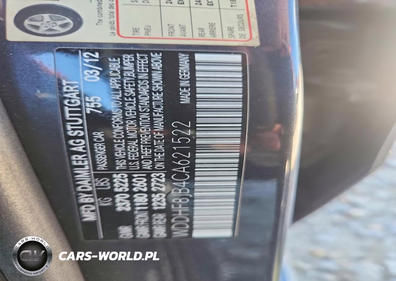 2012 Mercedes-Benz E 350 4Matic VIN:WDDHF8JB4CA621522 - 12