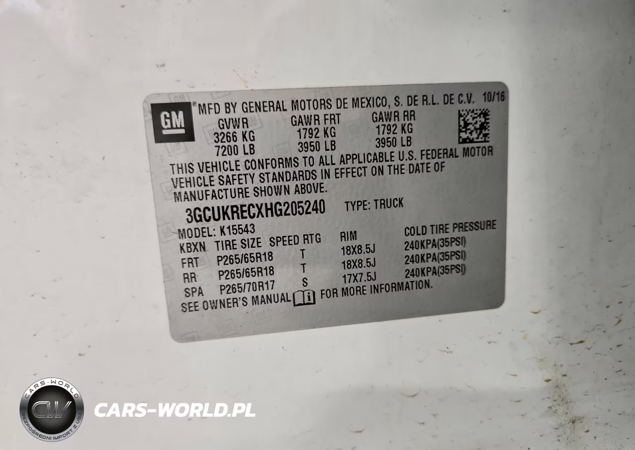 2017 Chevrolet Silverado K1500 Lt VIN:3GCUKRECXHG205240 - 13