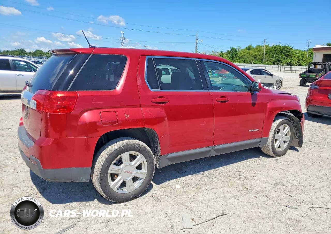 2014 GMC Terrain Sle VIN:2GKALMEKXE6185450 - 3