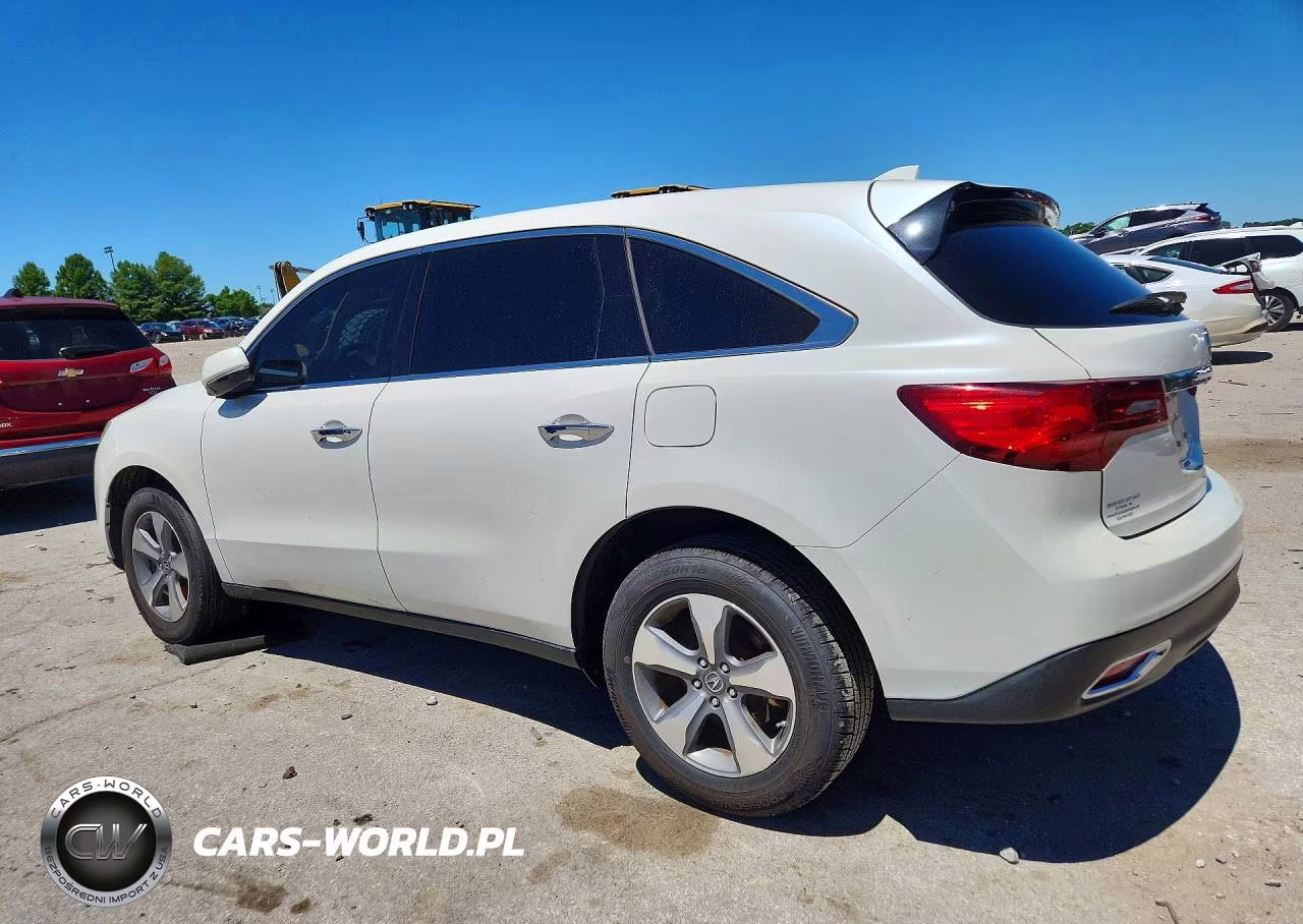 2014 Acura Mdx VIN:5FRYD3H23EB010401 - 2