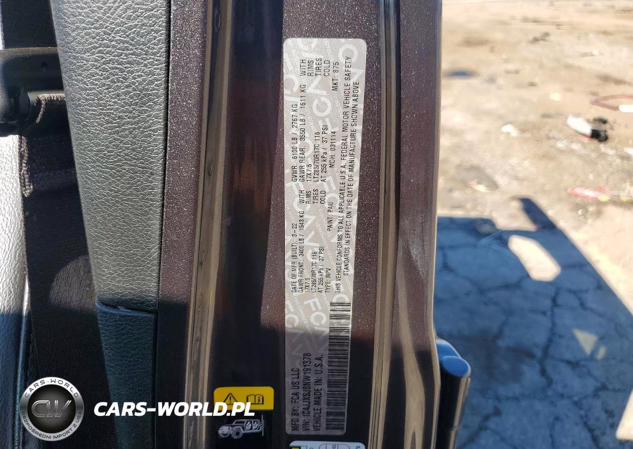 2022 Jeep Wrangler Unlimited Rubicon 392 VIN:1C4JJXSJ8NW191378 - 13