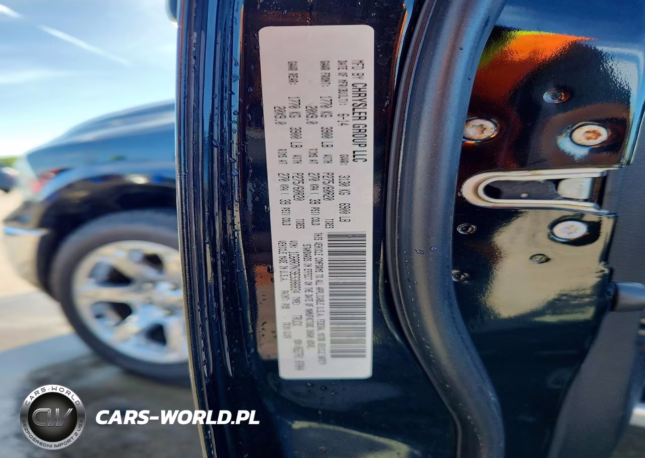 2014 Ram 1500 Laramie VIN:1C6RR7NT9ES386834 - 12