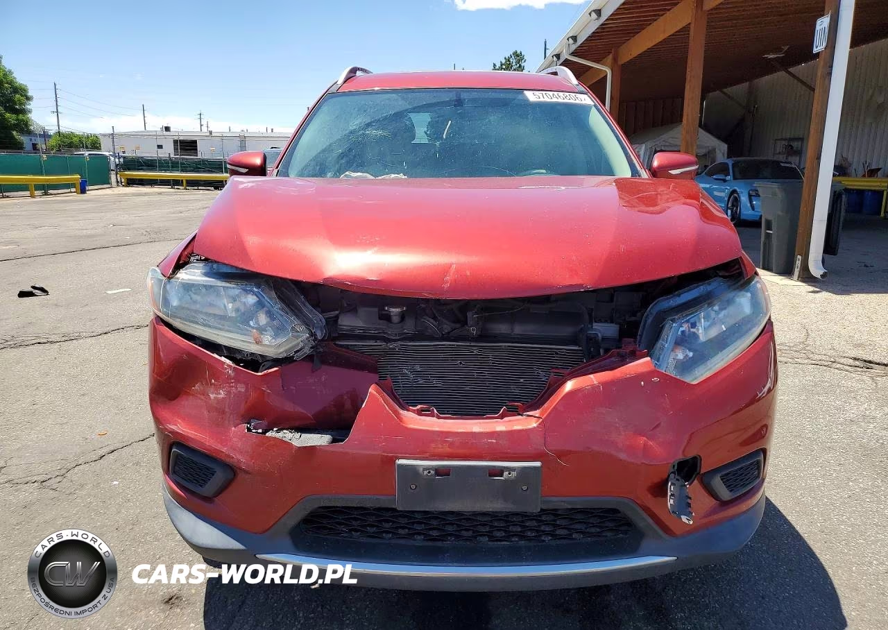 2015 Nissan Rogue Sv VIN:KNMAT2MV0FP542647 - 5