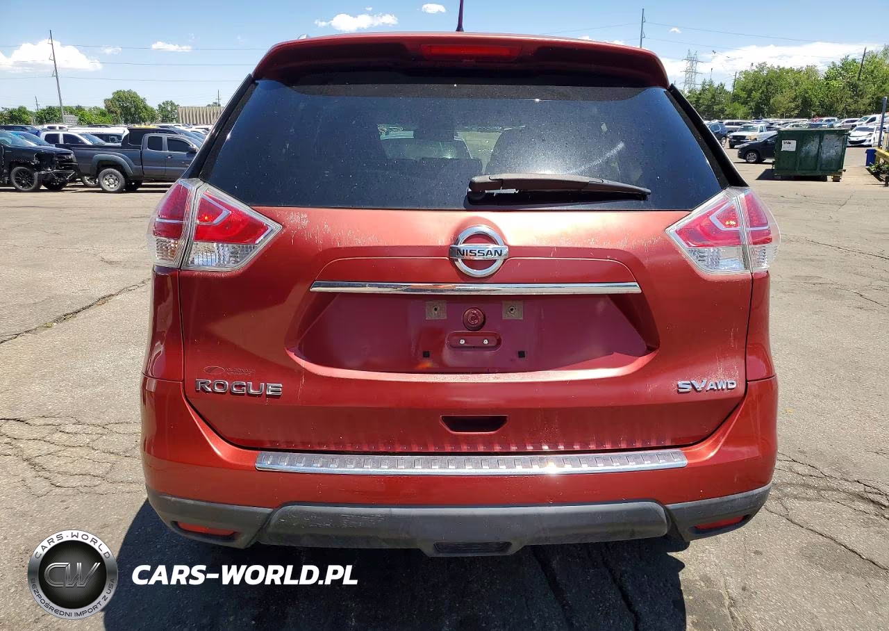 2015 Nissan Rogue Sv VIN:KNMAT2MV0FP542647 - 6