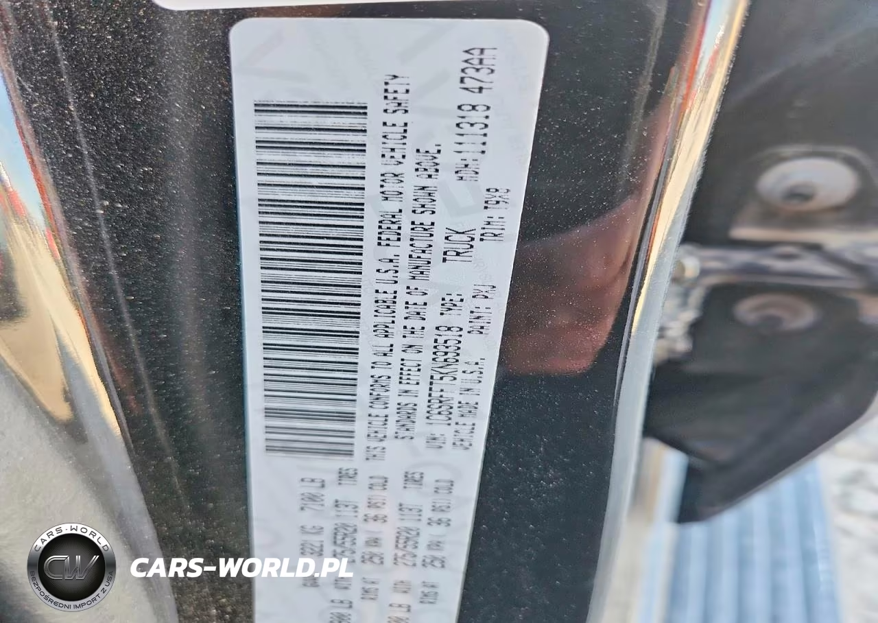 2019 Ram 1500 Big Horn VIN:1C6SRFFT5KN693518 - 12