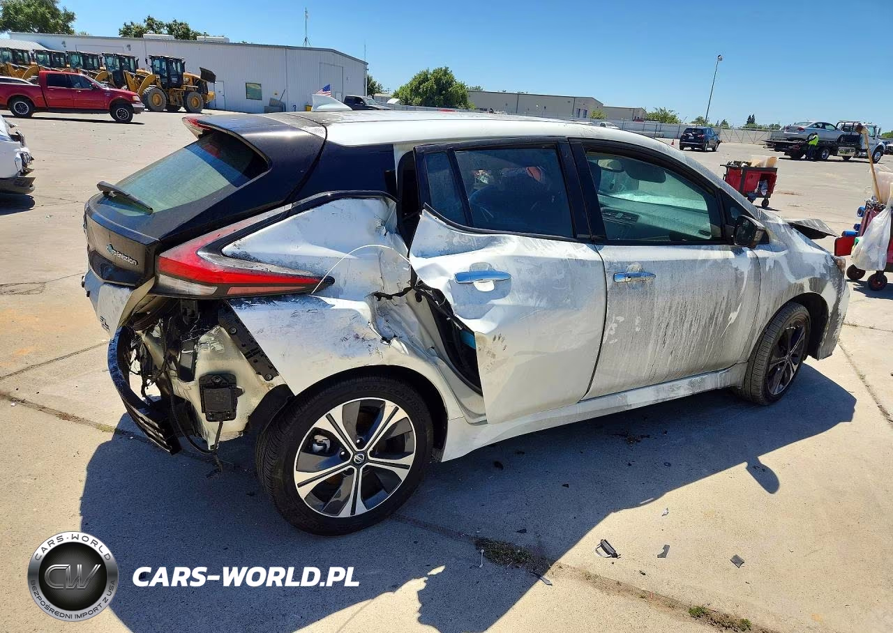 2022 Nissan Leaf VIN:1N4BZ1DV4NC551408 - 3