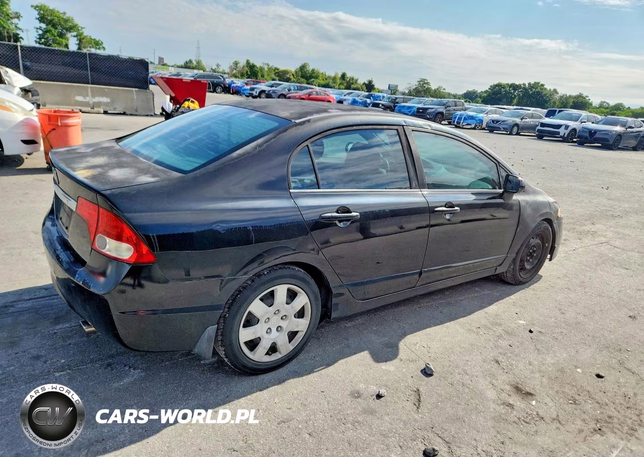 2009 Honda Civic Lx VIN:2HGFA16509H310322 - 3