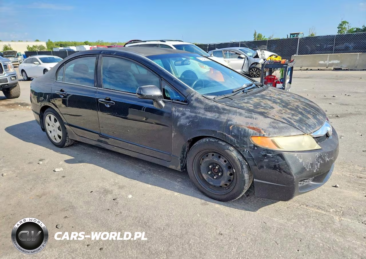 2009 Honda Civic Lx VIN:2HGFA16509H310322 - 4