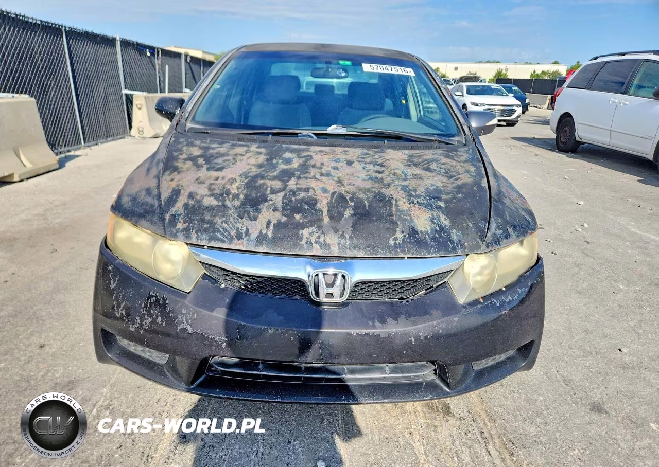 2009 Honda Civic Lx VIN:2HGFA16509H310322 - 5