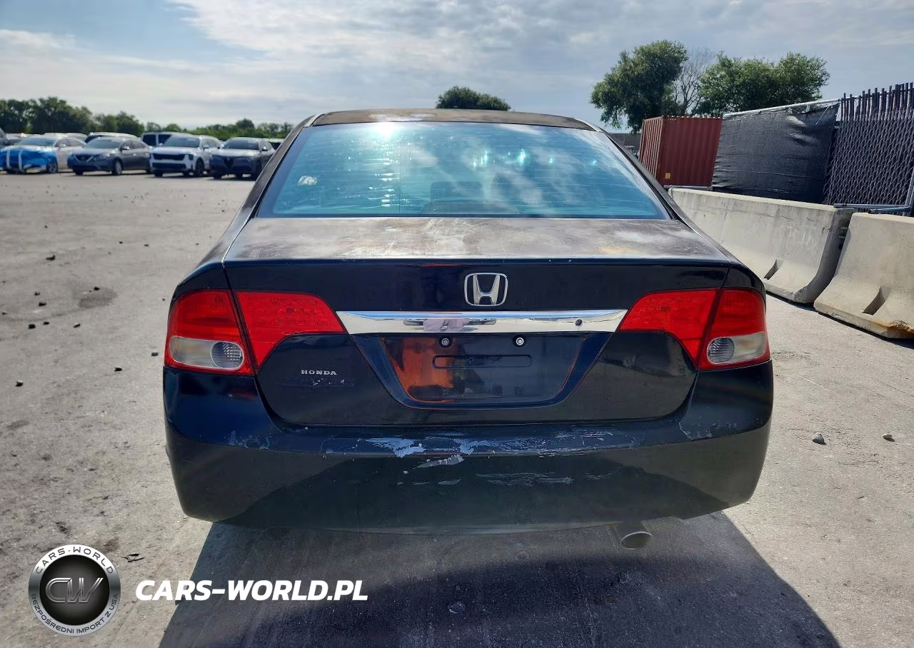 2009 Honda Civic Lx VIN:2HGFA16509H310322 - 6
