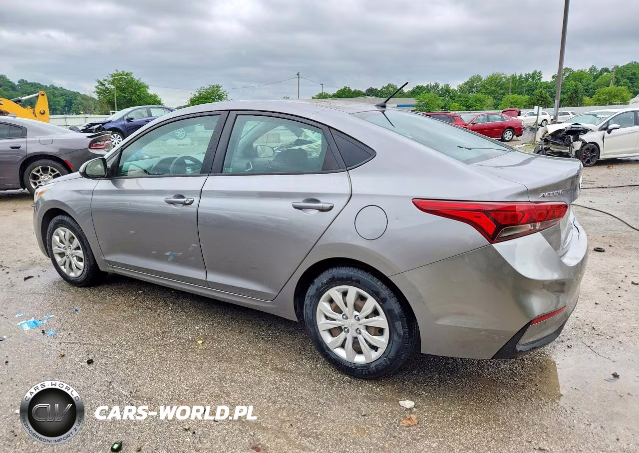2021 Hyundai Accent Se VIN:3KPC24A66ME133442 - 2