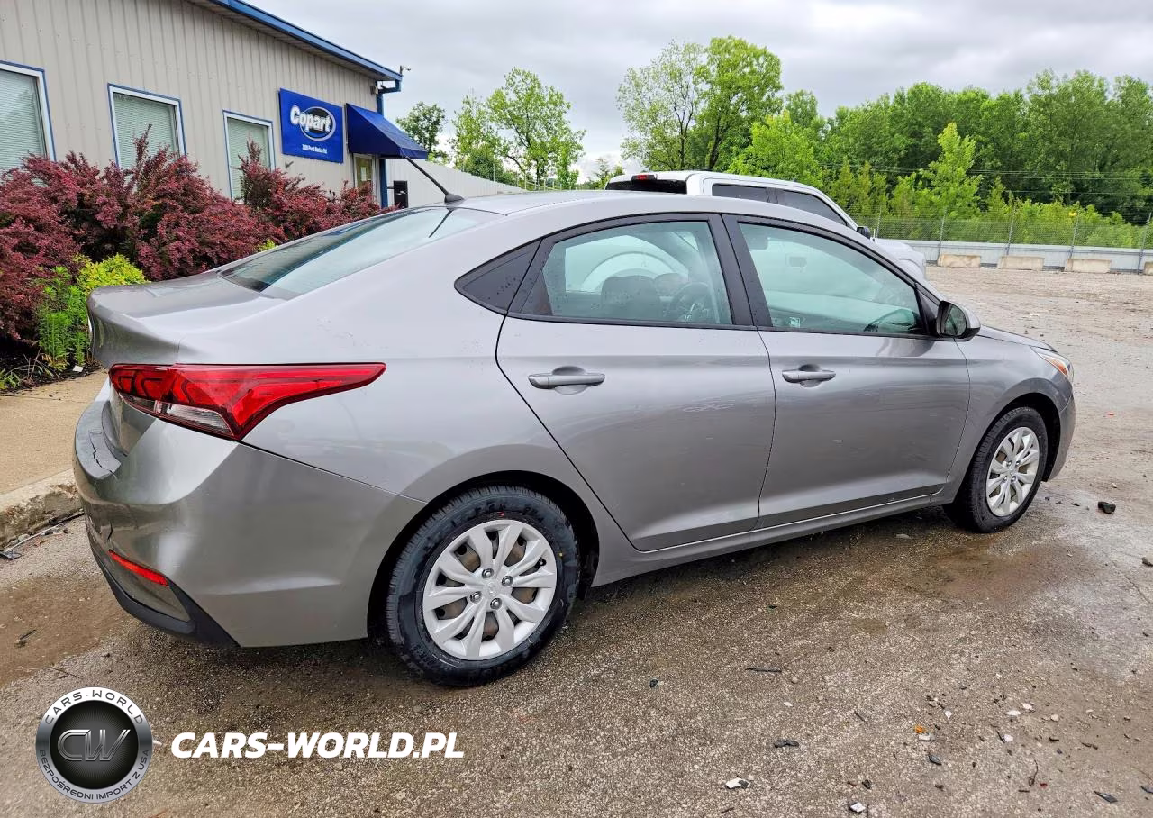 2021 Hyundai Accent Se VIN:3KPC24A66ME133442 - 3