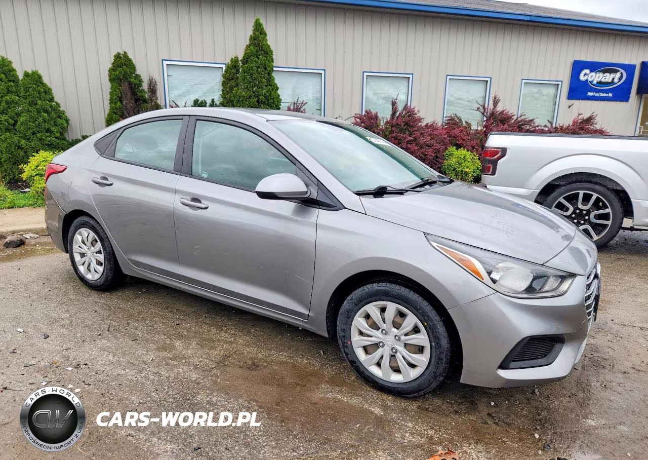 2021 Hyundai Accent Se VIN:3KPC24A66ME133442 - 4