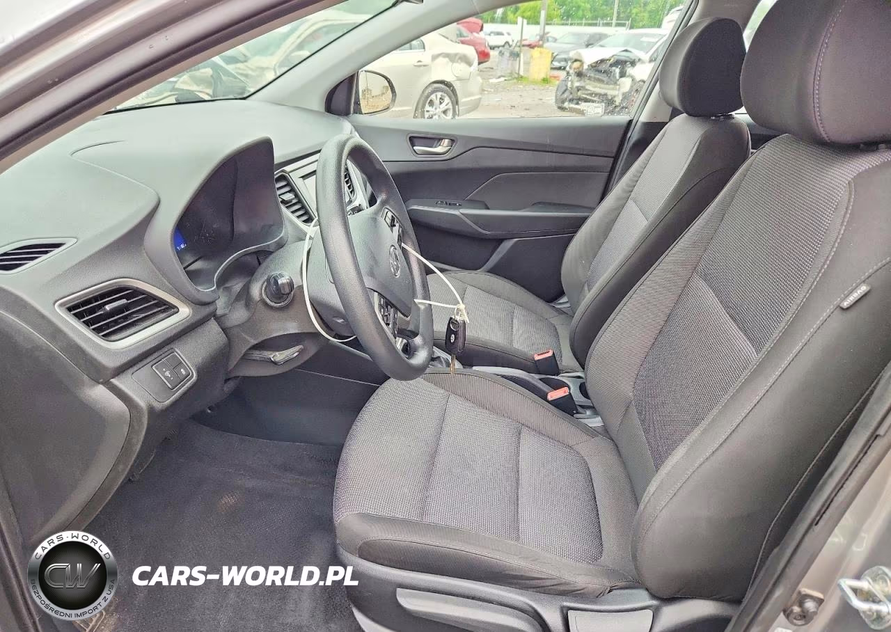 2021 Hyundai Accent Se VIN:3KPC24A66ME133442 - 7