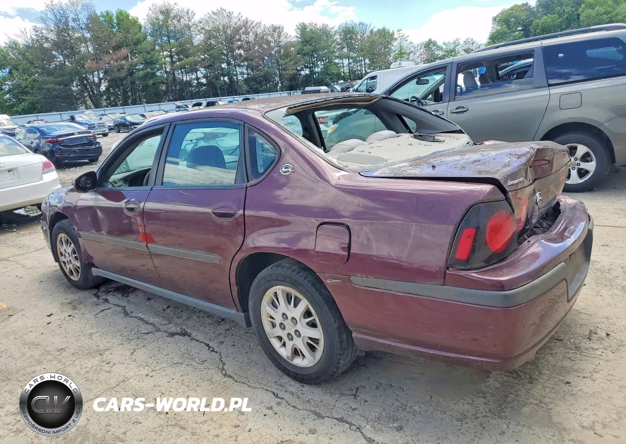 2004 Chevrolet Impala VIN:2G1WF52E849439773 - 2