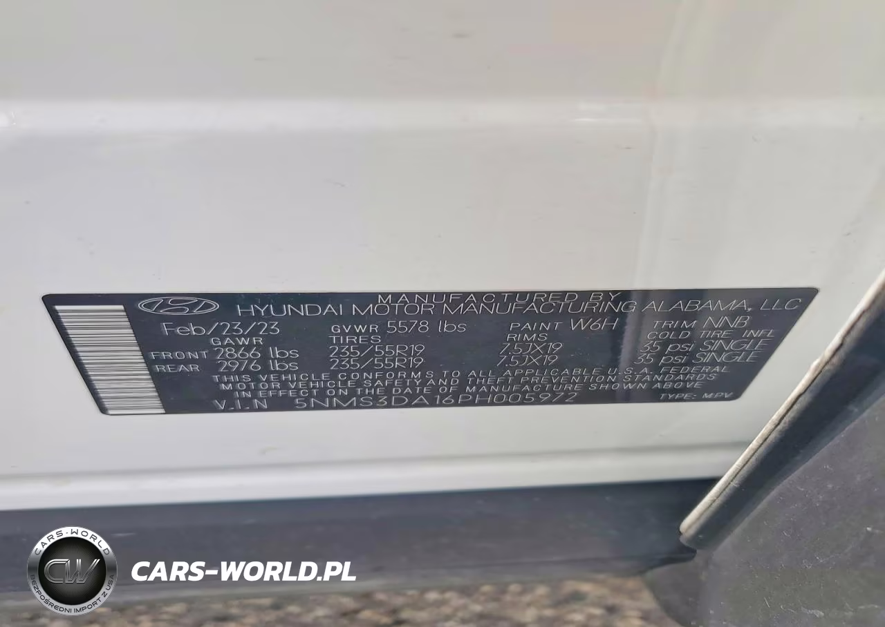 2023 Hyundai Santa Fe Sel Premium VIN:5NMS3DA16PH005972 - 13