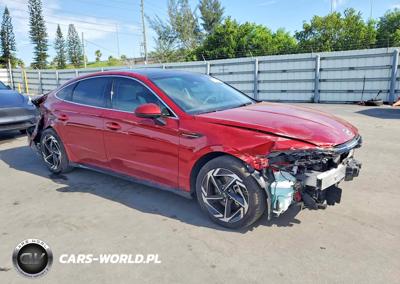 2024 Hyundai Sonata Sel VIN:KMHL14JA8RA417264 - 4