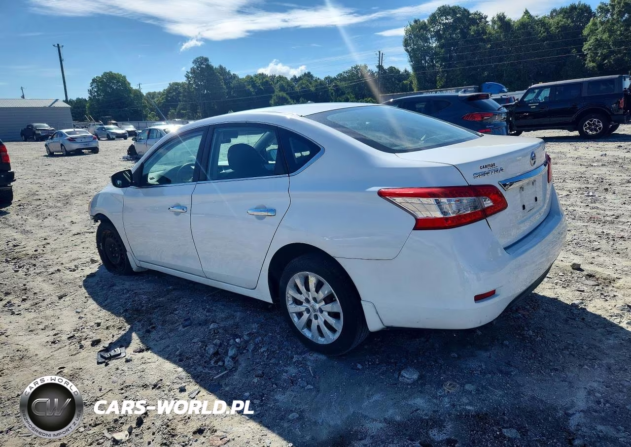 2015 Nissan Sentra S VIN:3N1AB7AP1FY351956 - 2