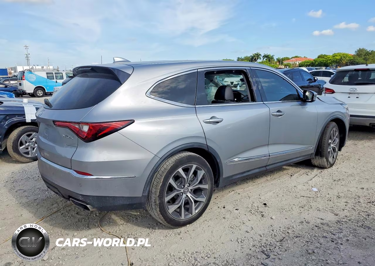 2022 Acura Mdx Technology VIN:5J8YD9H45NL005575 - 3