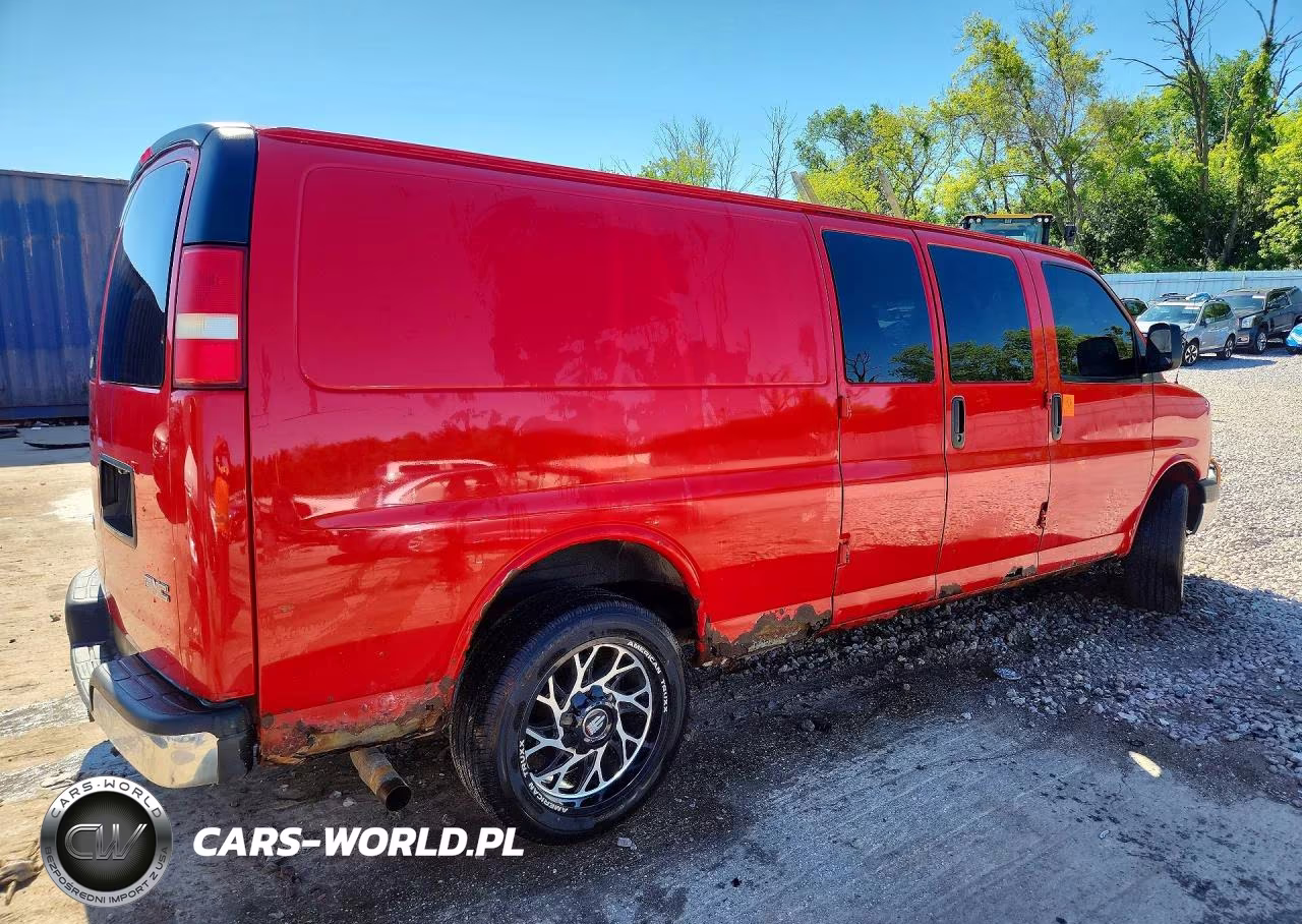 2012 GMC Savana 3500 Cargo Delivery Van VIN:1GTZ7UCG6C1141429 - 3