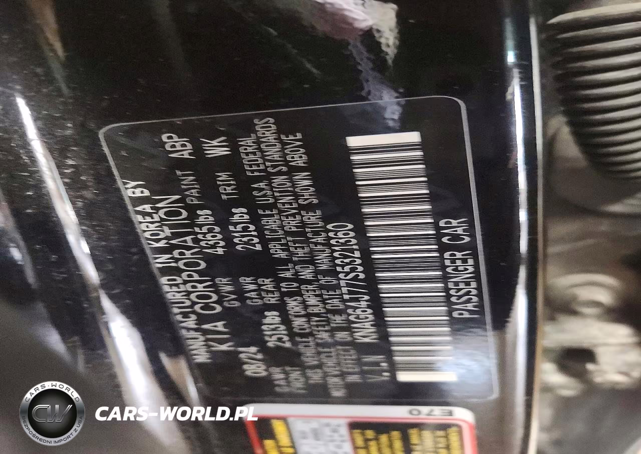 2025 Kia K5 Gt Line VIN:KNAG64J77S5321360 - 13