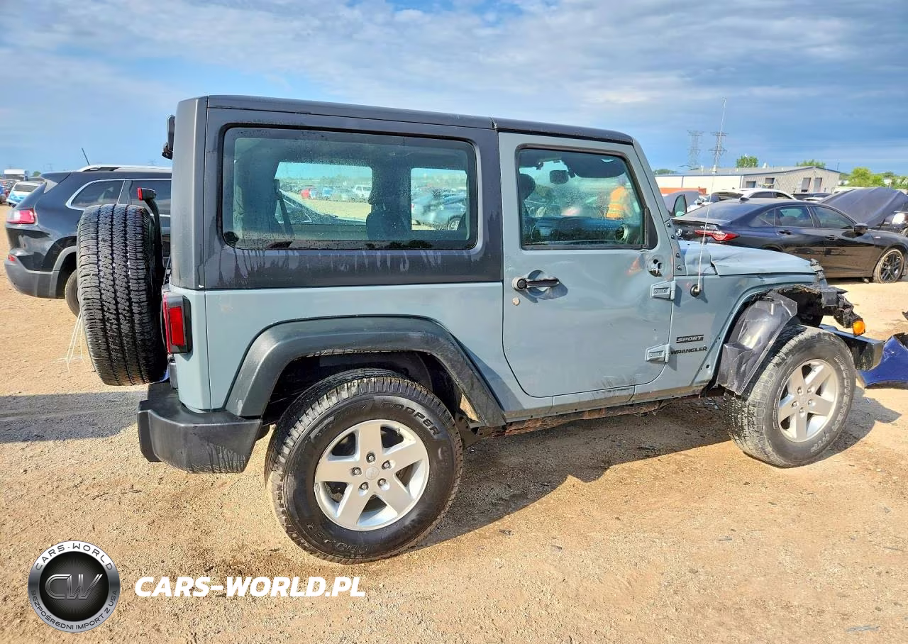 2015 Jeep Wrangler Sport VIN:1C4AJWAG1FL659650 - 3