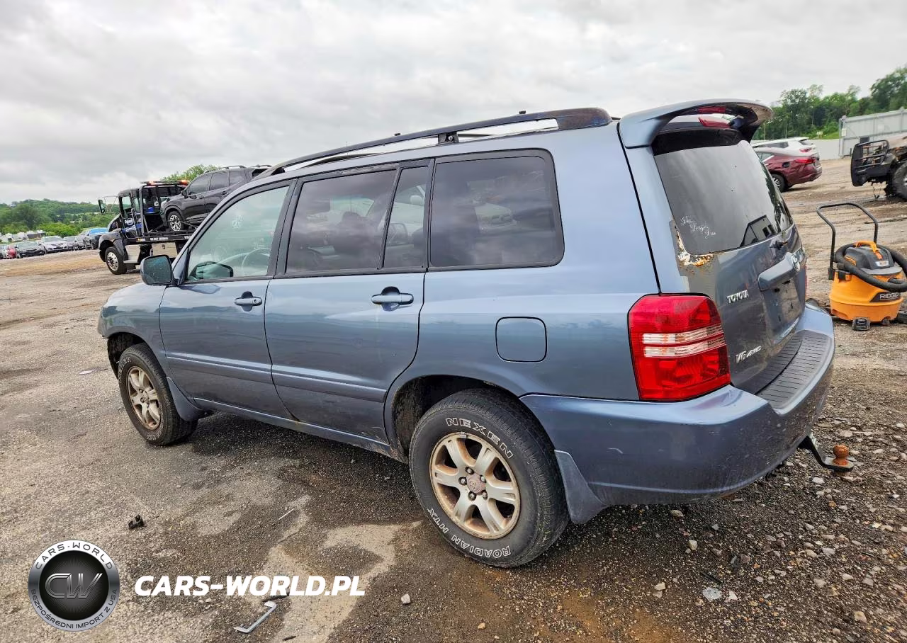 2001 Toyota Highlander Base VIN:JTEHF21A610014003 - 2