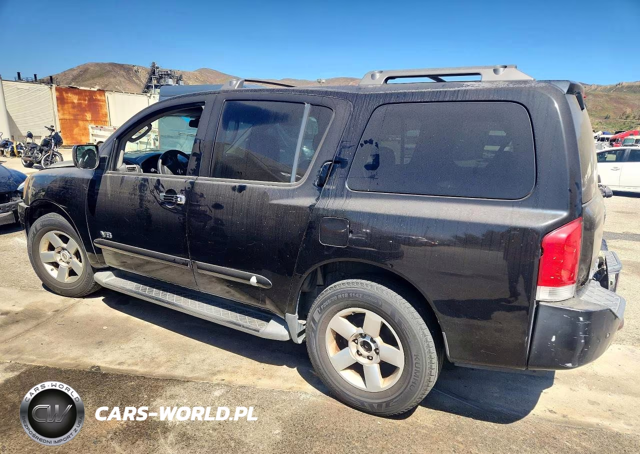 2006 Nissan Armada Se VIN:5N1AA08AX6N735509 - 2