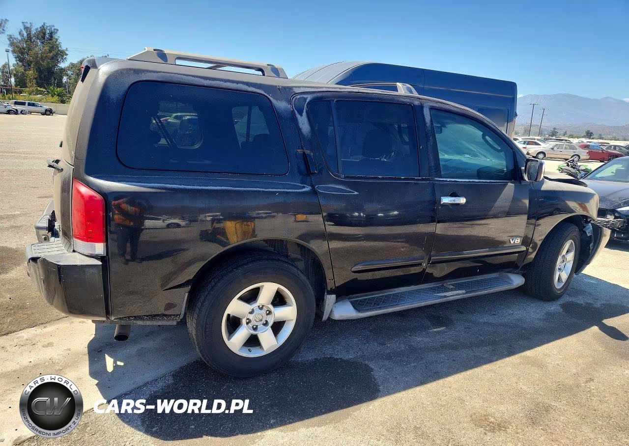 2006 Nissan Armada Se VIN:5N1AA08AX6N735509 - 3