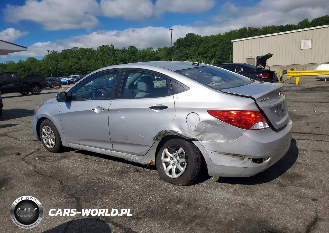 2012 Hyundai Accent Gls VIN:KMHCT4AE3CU083440 - 2