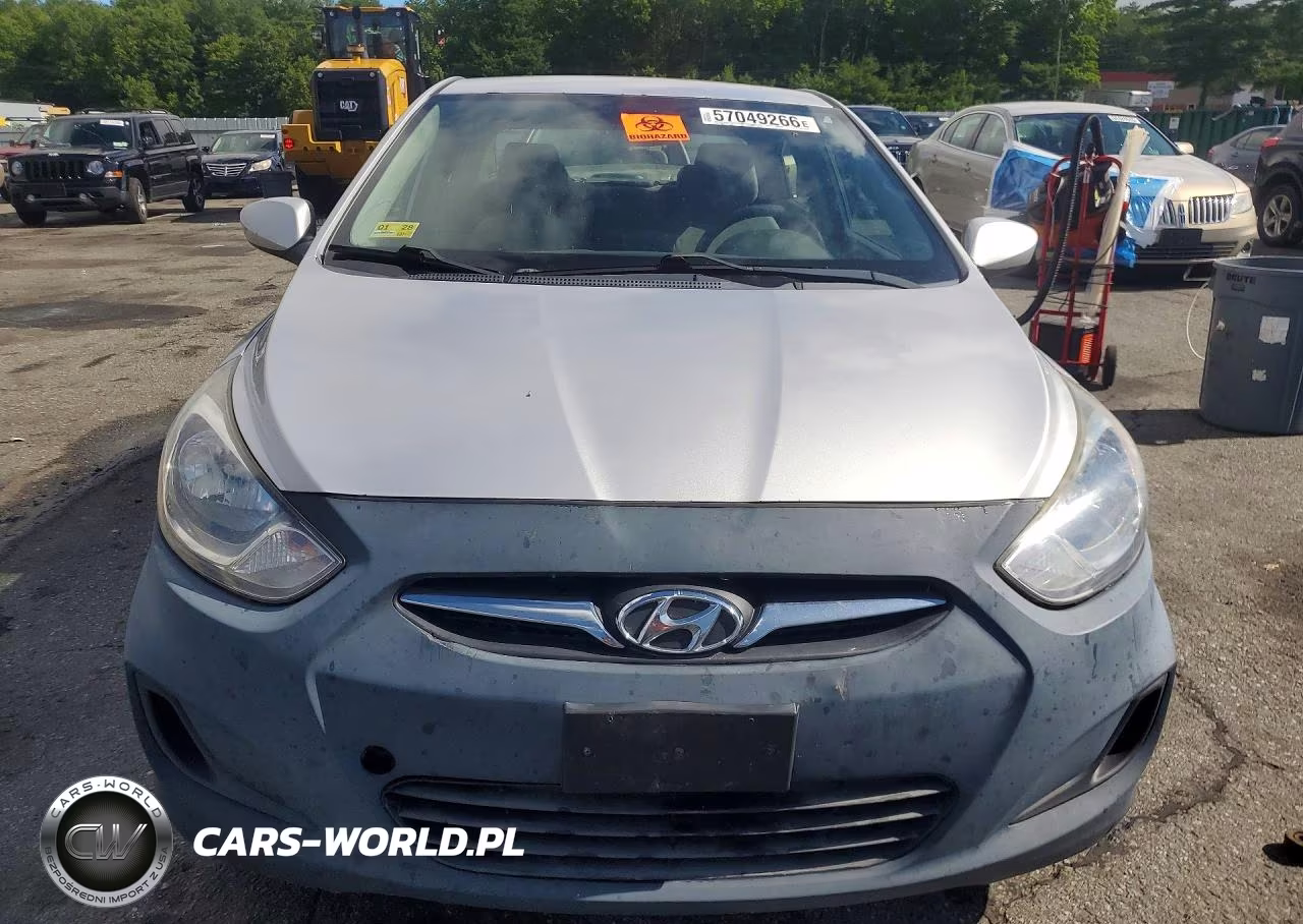 2012 Hyundai Accent Gls VIN:KMHCT4AE3CU083440 - 5