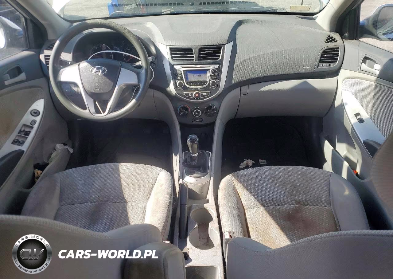 2012 Hyundai Accent Gls VIN:KMHCT4AE3CU083440 - 8