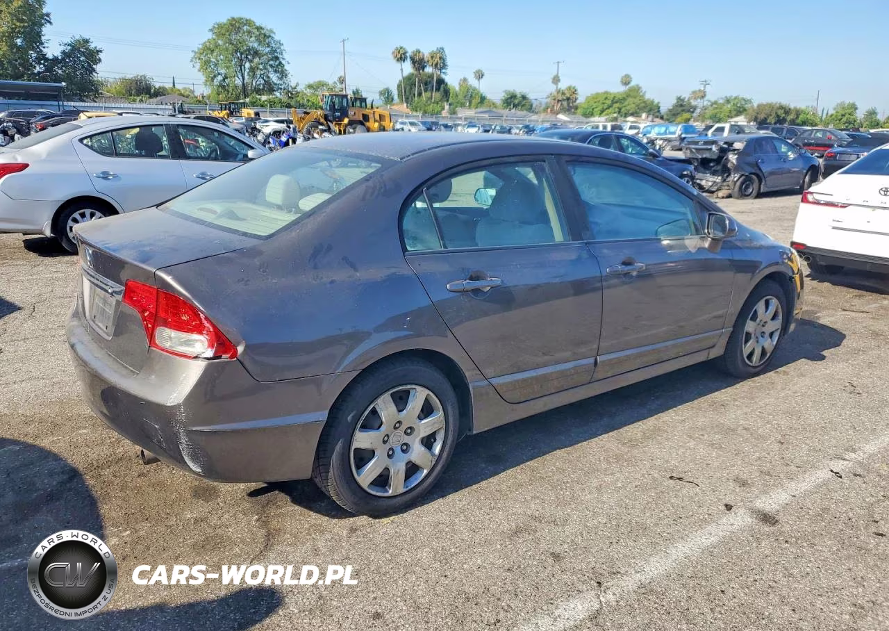 2010 Honda Civic Lx VIN:19XFA1F57AE056591 - 3