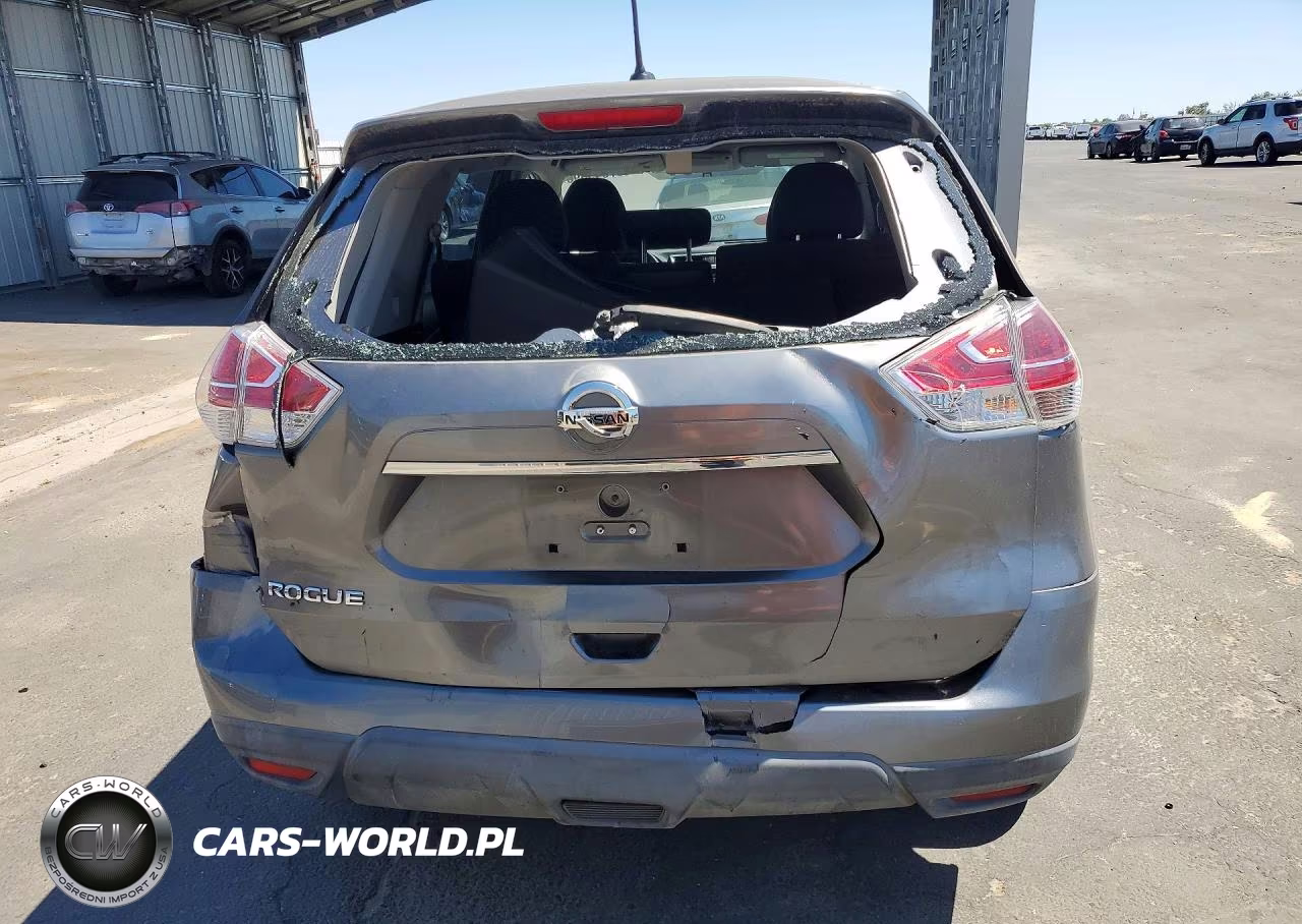 2016 Nissan Rogue S VIN:KNMAT2MTXGP648734 - 6