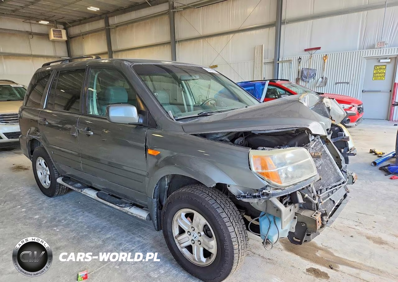 2008 Honda Pilot Vp VIN:5FNYF18268B057393 - 4