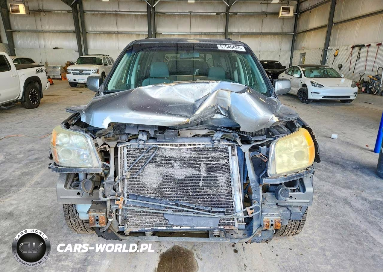 2008 Honda Pilot Vp VIN:5FNYF18268B057393 - 5