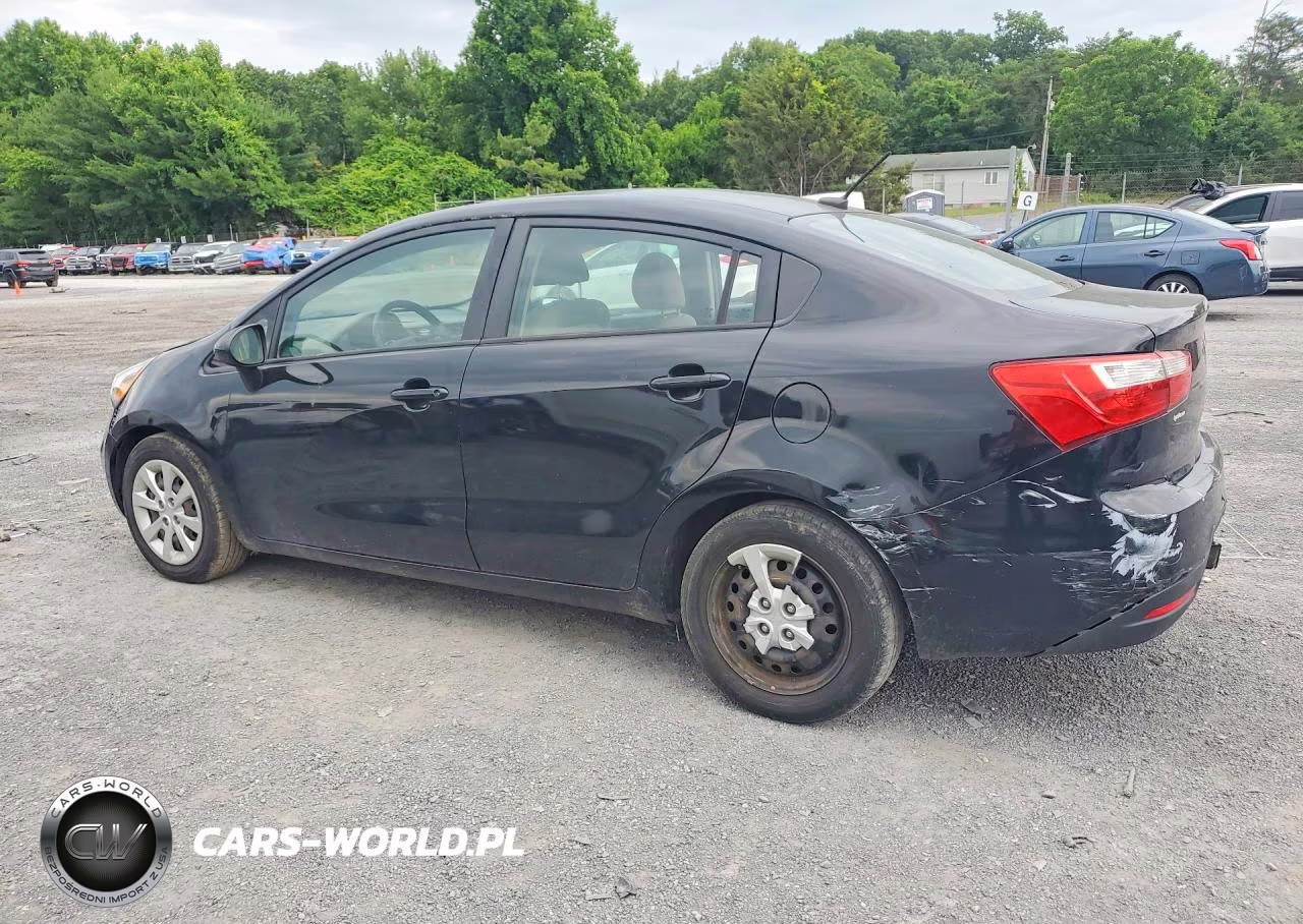 2015 Kia Rio Lx VIN:KNADM4A39F6434118 - 2