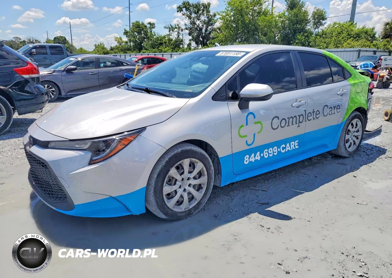 2022 Toyota Corolla Le VIN:JTDEPMAE2NJ229672 - 1