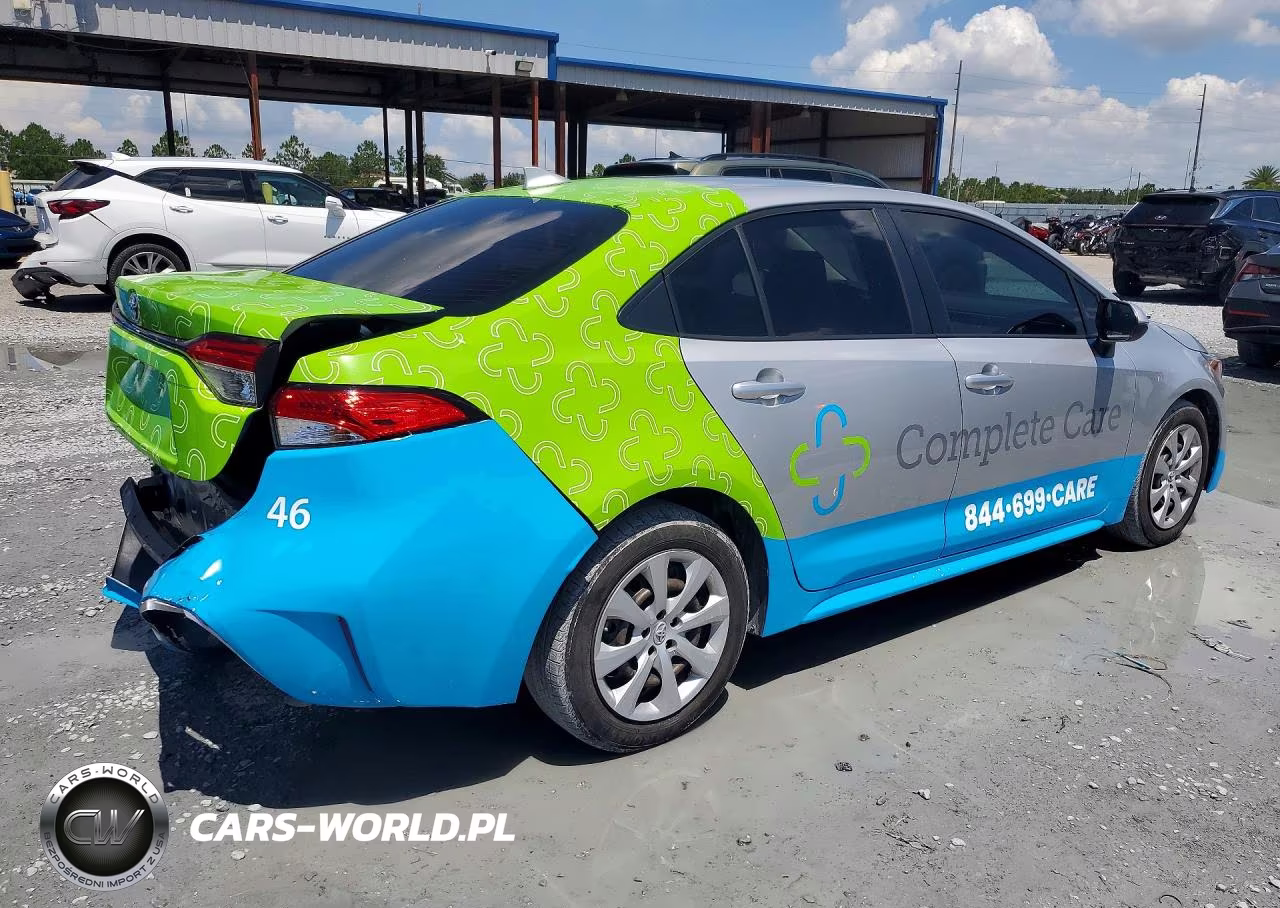 2022 Toyota Corolla Le VIN:JTDEPMAE2NJ229672 - 3