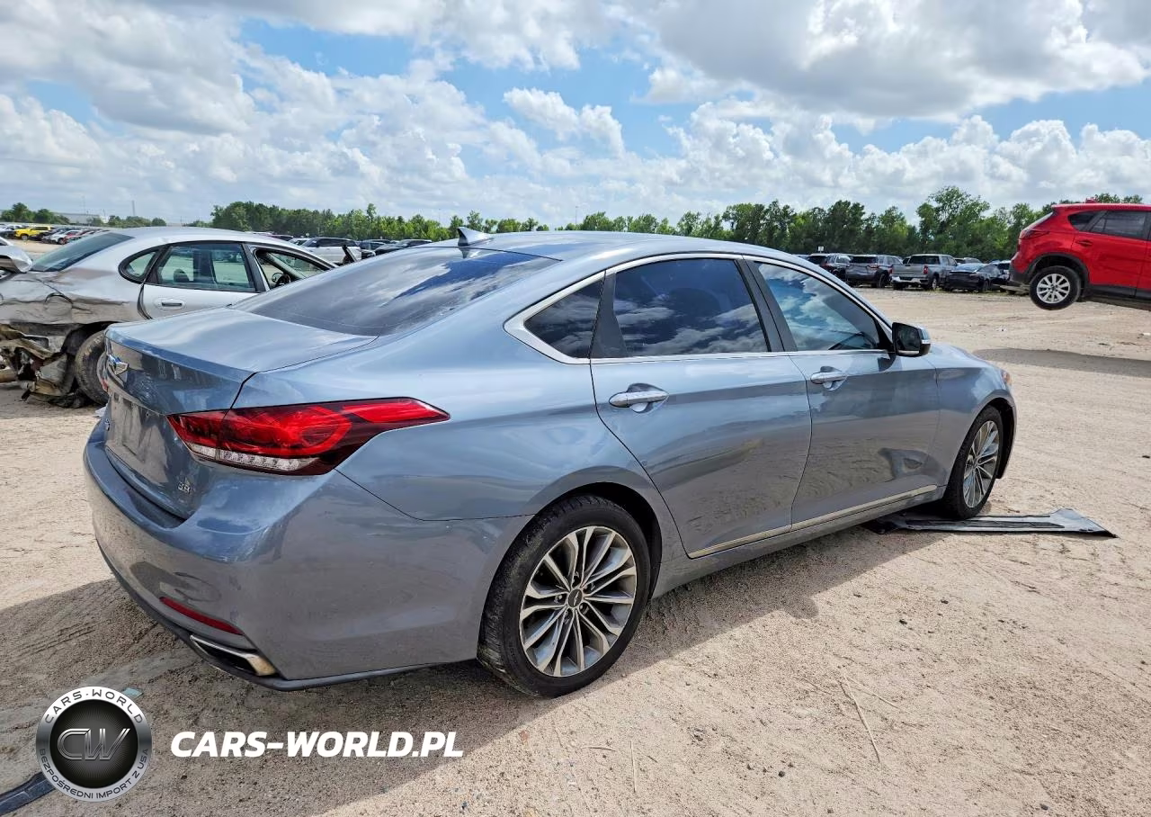 2017 Genesis G80 3.8 VIN:KMHGN4JE3HU170841 - 3