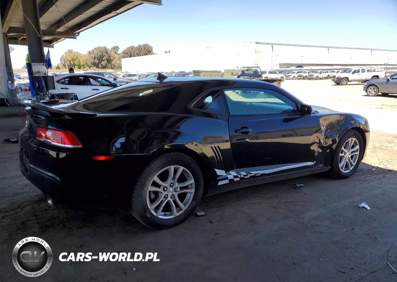 2015 Chevrolet Camaro Ls VIN:2G1FB1E39F9246632 - 3