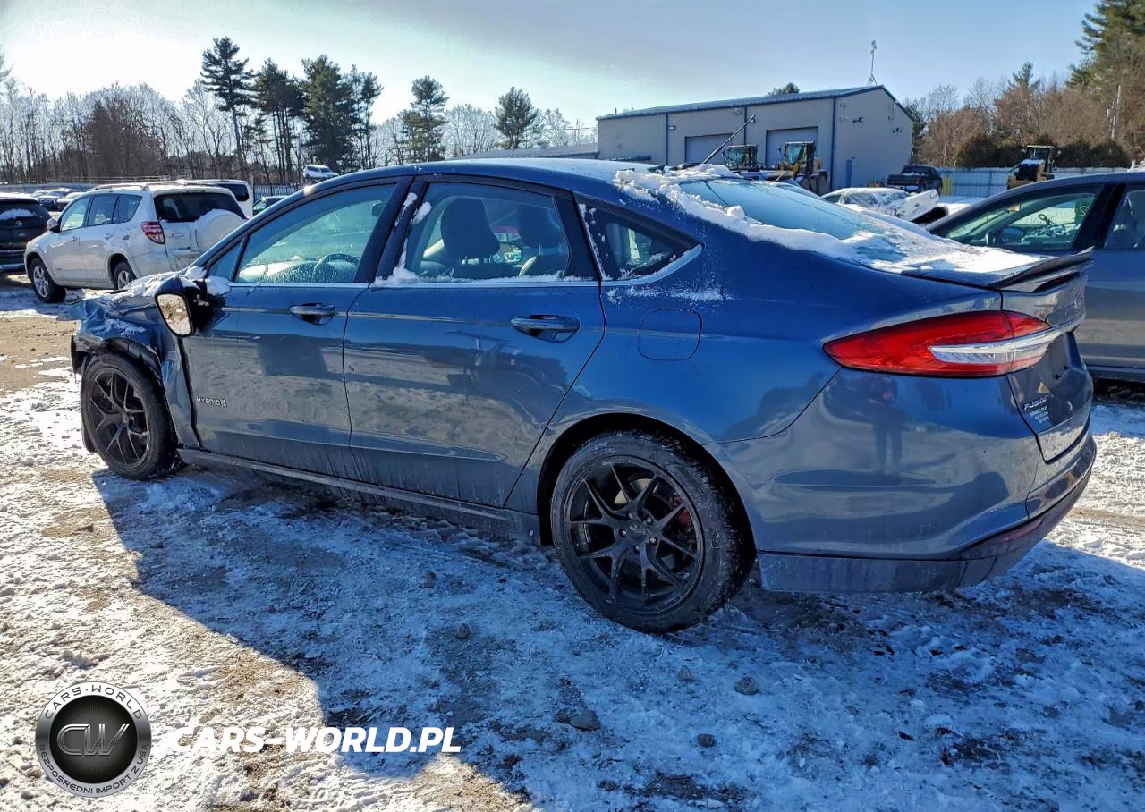 2018 Ford Fusion Se Hybrid VIN:3FA6P0LU4JR242236 - 2