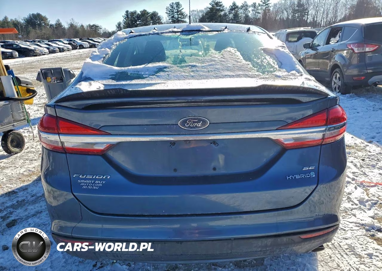 2018 Ford Fusion Se Hybrid VIN:3FA6P0LU4JR242236 - 6