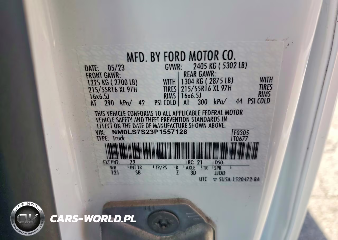 2023 Ford Transit Connect Xl VIN:NM0LS7S23P1557128 - 12