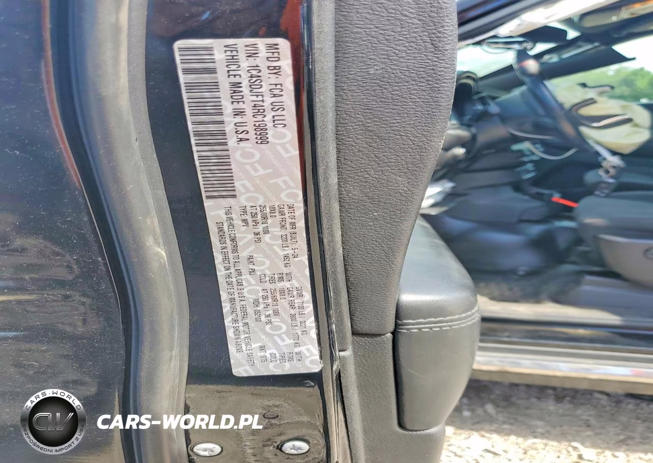 2024 Dodge Durango Pursuit VIN:1C4SDJFT4RC198999 - 12